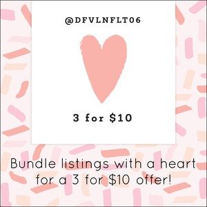 ❤️ 3 for $10 Sale!